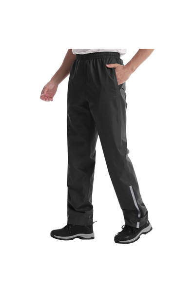 OtherMax Pantaloni de trekking pentru bărbați rezistenți la vânt și la apă ne...