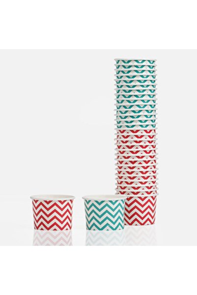OEM Colored Paper Cups for Ice Cream 120ml - 30pcs