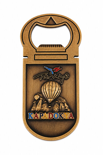 taru pasaj Cappadocia Magnetic Bottle Opener – Metal Decorative Refrigerator ...