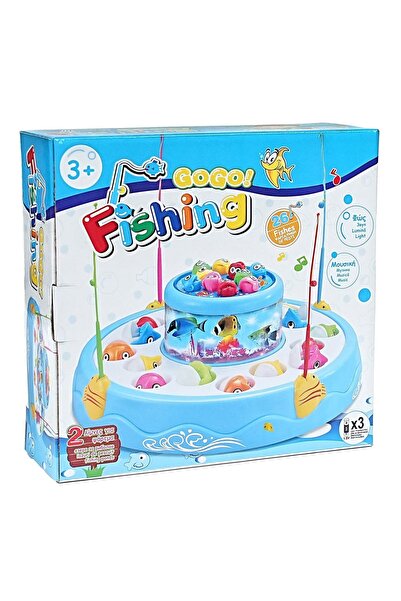 OEM Риболовна настолна игра с 2 езера, музика и светлина