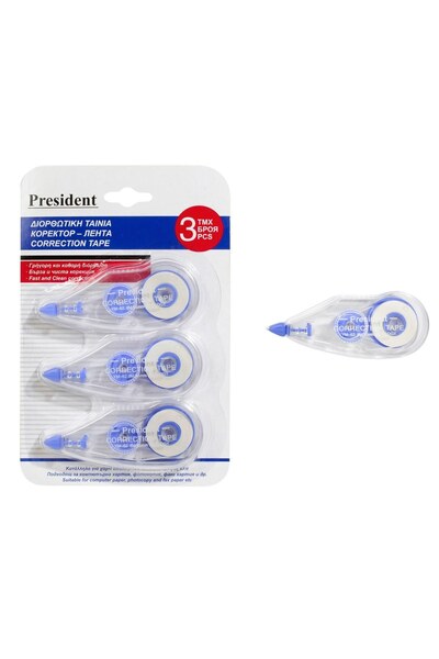 OEM Set Benzi Corectoare President 8m x 5mm - 2buc