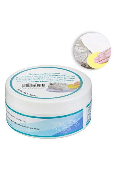 OEM Crema cu Burete de Curatat Pantofi 100g