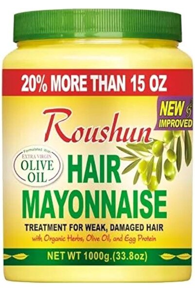 RousHun Roshan Organic Hair Treatment with Olive Oil & Egg Protein 1000g Rssa...