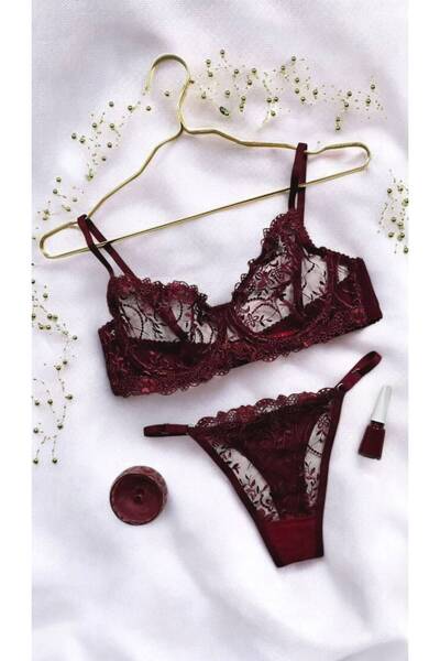 Lady's First Dantelli Bralet Sütyen Takımı