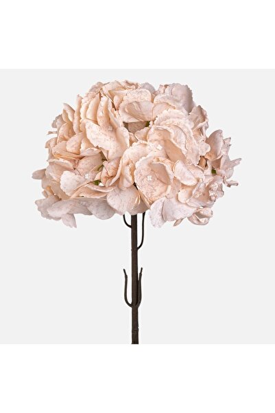 OEM Floare cu Tulpina Lunga Hortensie Crem 66cm