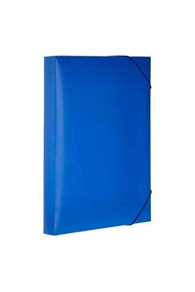OEM Mapa Albastra cu Elastic 25x3.3x33cm