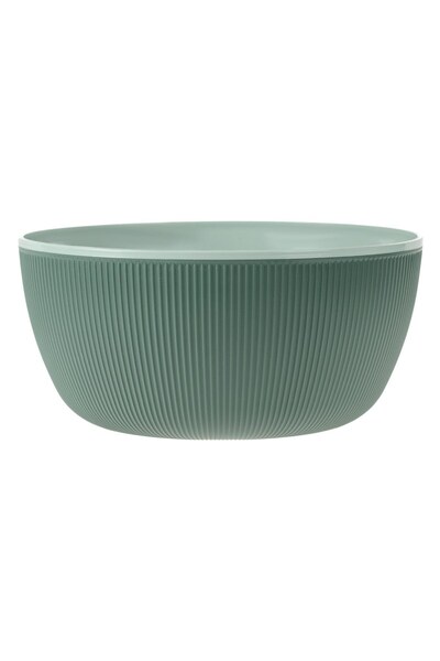 OEM Bol din Plastic Verde - Verde Menta cu Model Dungi 4L