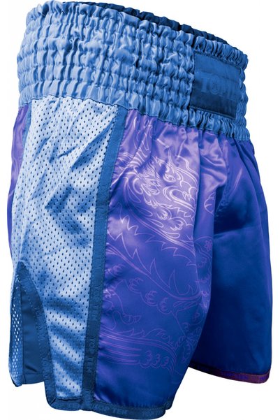 Top Ten Pantaloni Kickboxing “Dragon” - negru-gri, marimea L