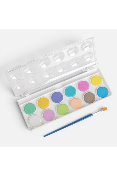 OEM Little President Solid Watercolors with Pastel Colors - 12pcs