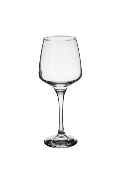 OEM Pahar din Sticla Transparenta "Lal" cu Picior pentru Vin Rosu 400ml