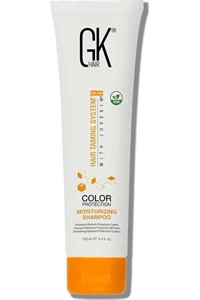 GK HAIR شامبو كيراتين عالمي مرطب (3.4 أونصة سائلة/100 مل) لحماية اللون وترطيب...