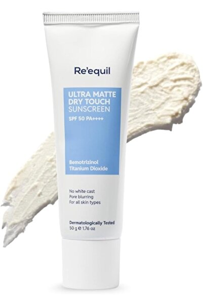 RE' EQUIL Ultra Matte Dry Touch Sunscreen Gel SPF 50 PA++++