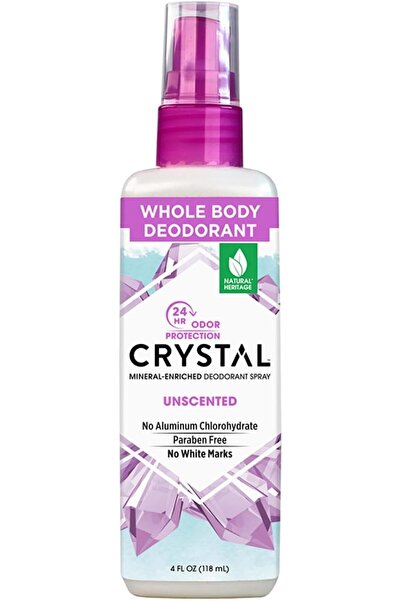 Crystal Essence مزيل عرق معدني على شكل رذاذ، بدون رائحة، مزيل عرق للجسم بالكا...