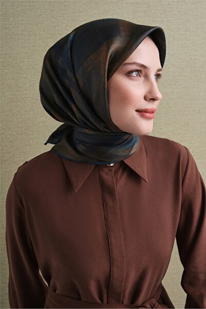 Armine 2026/2027 Sonbahar Batik Desen Saf İpek Sura Eşarp