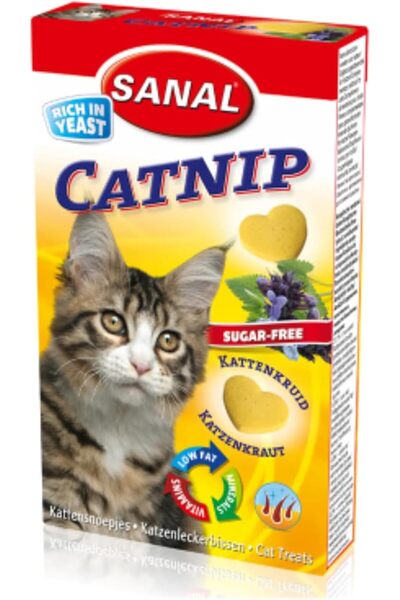 Sanal Cat Treat with Catnip - 30 g