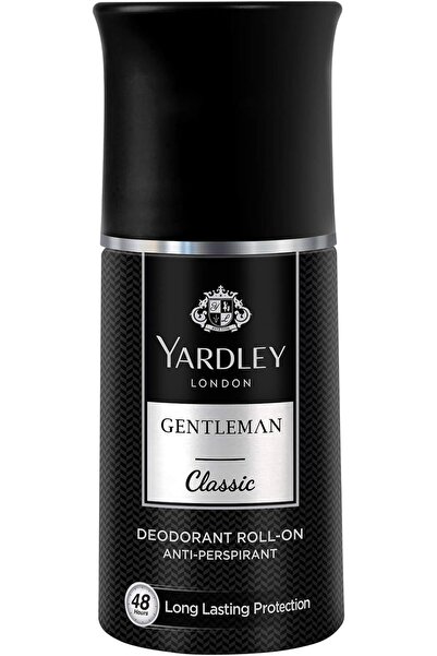 YARDLEY Gentleman Classic Deodorant Roll On - 50 ml | Effective Underarm Shie...