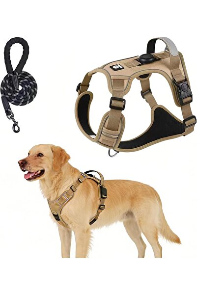 GENERAL Strix No-Pull Dog Harness, Adjustable Reflective Vest with Padded Han...