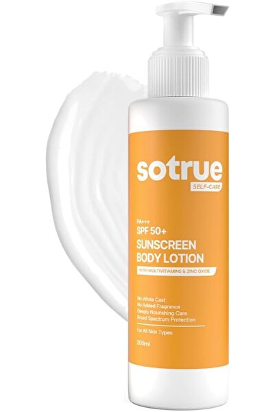 Sotrue SPF 50+ Sunscreen Body Lotion With UVA & UVB Protection, Upto 24-Hours...