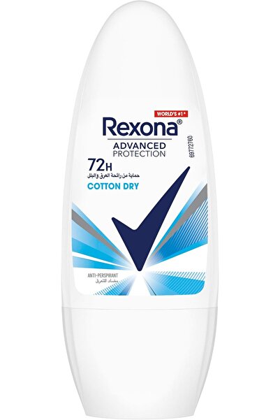 Rexona Women Antiperspirant Roll-On Cotton Dry, 50 ml