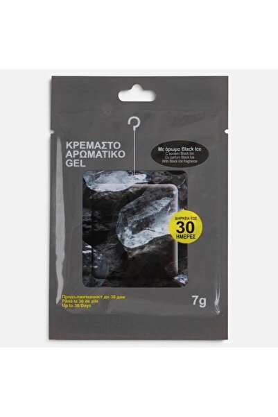 AVA Σετ 3 Κρεμαστά Αρωματικά Τζελ Χώρου, Άρωμα Black Ice, 3x7γρ, με Κρεμάστρες