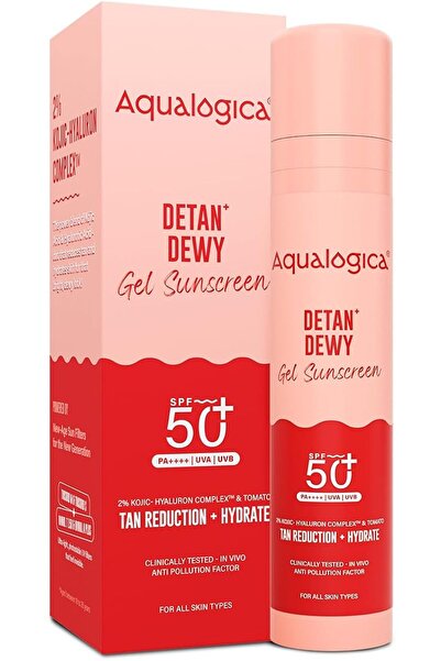 AQUALOGICA ديتان+ دوي واقي شمس SPF 50+ PA++++ مع APF |   حماية من الشمس واسعة...