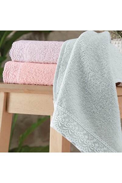 MAXSTYLE Cotton Laced Towel Kitchen Towel Kardelen A1 3-Piece