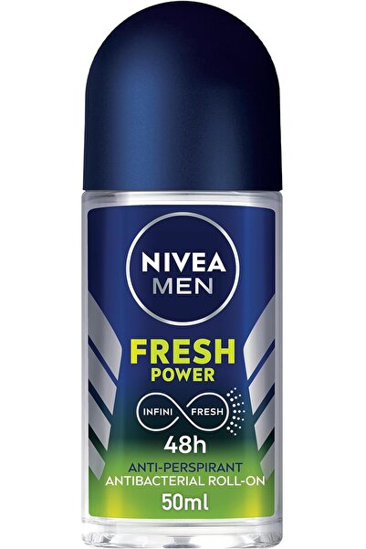 Nivea Body NIVEA MEN Antiperspirant Roll-on for Men, 48h Protection, Fresh Po...
