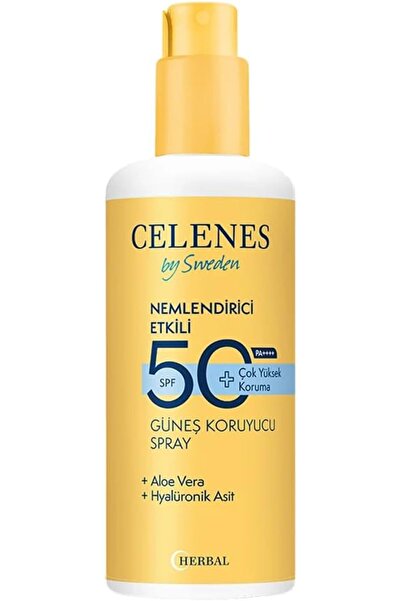 celenes by sweden كريم واقي من الشمس عشبي على شكل رذاذ من سيلينس بعامل حماية 50+