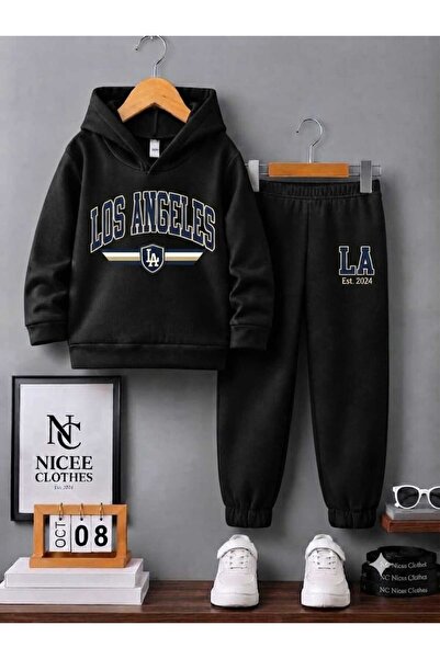 Leto Lykia ΠΑΙΔΙΚΗ ΦΟΡΜΑ UNISEX (ΕΚΤΥΠΩΣΗ ΧΕΙΜΕΡΙΝΗΣ ΣΧΕΔΙΑΣΗΣ LOSANGELIS L.A)