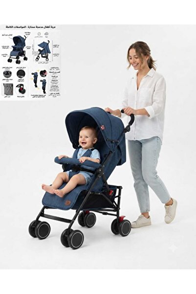 sea gulf Lightweight Umbrella Stroller with Multi-Position Folding Canopy and...