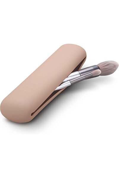 ASKIND Travel Makeup Brush Holder, Magnetic Anti-fall Out Silicon Portable Co...