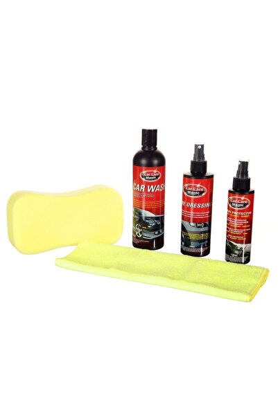 OEM Set Curatare Masina cu Suport - 5 piese - Solutii Ingrijire Auto, Organiz...