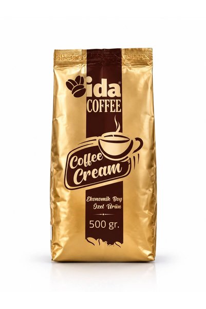 İDA COFFEE Creama Ekonomik Boy Kahve Kreması 500 g