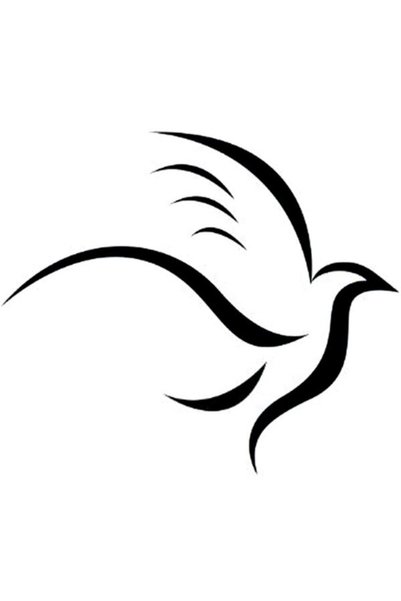 Generic Brand Flying Bird Auto Custom New Sticker 25 X 20 cm