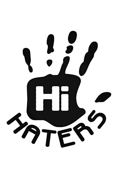 Berrybu Hi Haters Auto custom new sticker 20 Cm