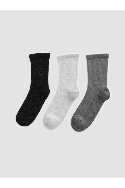 LC Waikiki Women's Sock Socks 3-Pack (W6)