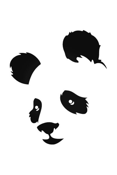 Berrybu Panda Design Auto Special New Sticker 20 cm