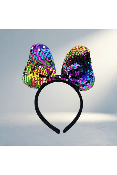 MEKs Colorful Sequined Party Crown with Stylish Design and Versatile Use