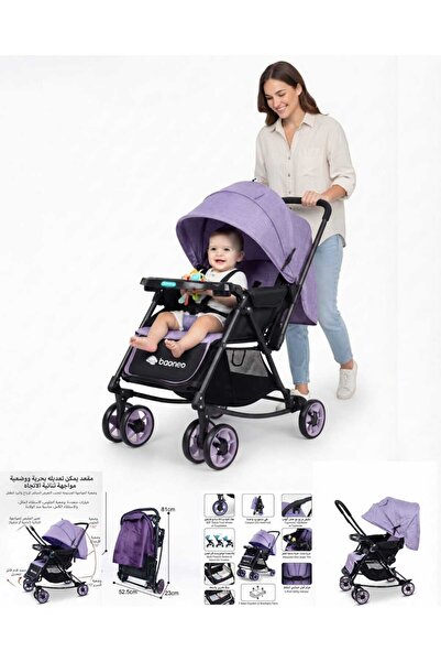 sea gulf The Two-Way Baby Stroller Features a Modern Design with an Adjustabl...
