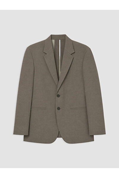 LC Waikiki Özmarka New Season Brown Regular Fit Men's Blazer Jacket