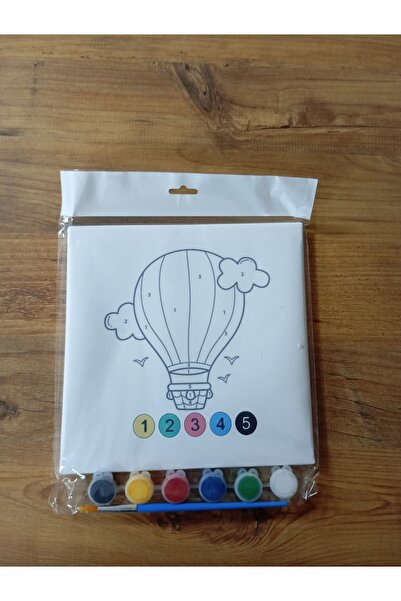 Sayılarla Tuval Boyama Balon