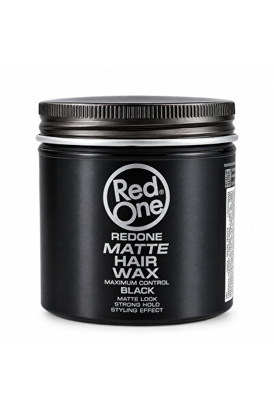 Red One Red One Matte Hair Wax Black Is a Styling Wax That Provides Strong Co...