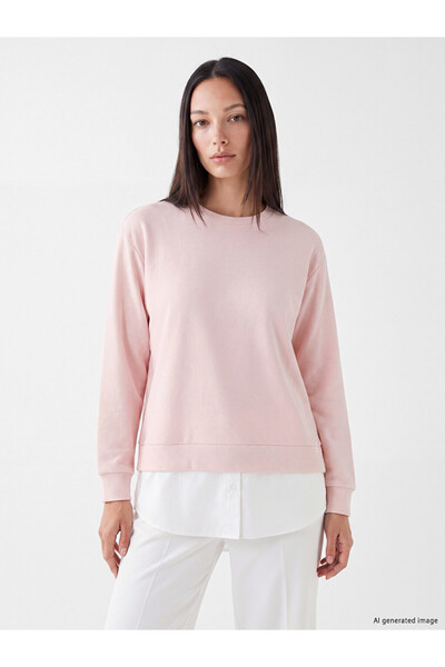 LC Waikiki Crew Neck Women's Sweatshirt Tunic