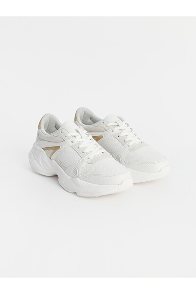 LC Waikiki Alita City Lcw Steps White Women's Sneaker with a Difference