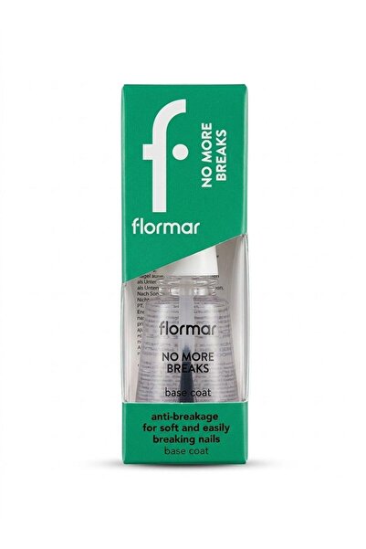 Flormar No More Breaks Base Coat Tırnak Güçlendirici Oje Altı Bazı