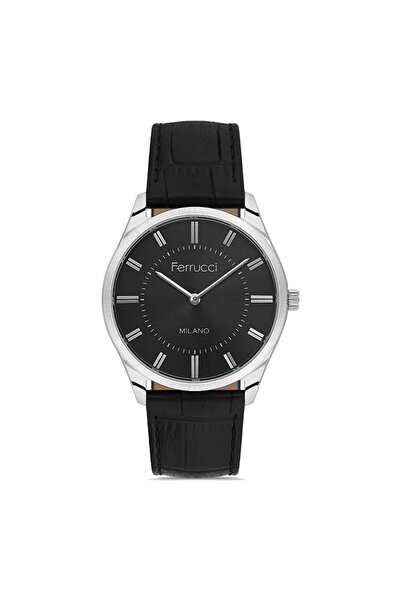 Ferrucci Fer.03802K.04 Leather Cord Men's Wristwatch