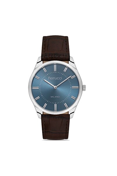 Ferrucci Fer.03802K.05 Leather Cord Men's Wristwatch