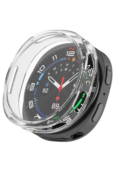 CaseOnn Samsung Galaxy Watch 9 44mm ile Uyumlu Kılıf Ekran Korumalı 360 Tam K...