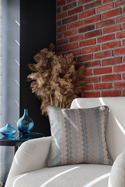 Genel Markalar Merih Dekoratif Kırlent Kılıfı 45x45 cm – GEOMETRİK DESENLİ