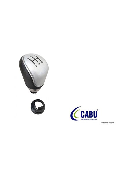 CABU Spt-Gld Gear Knob Focus Titanium 08- (04355) Gray Semali